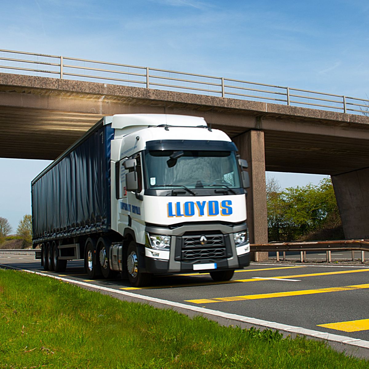 Lloyds Transport, on the road